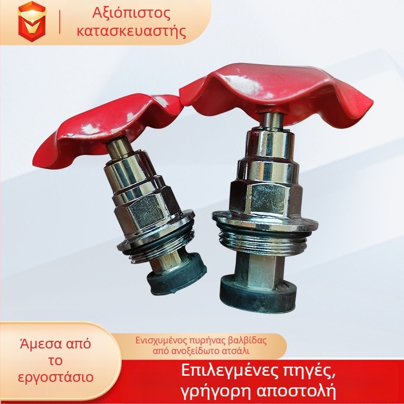 Ανοξείδωτος παχύς πυρήνας βαλβίδας με κυκλικό δαχτυλίδι ανύψωσης, για PE/PPR σωληνώσεις νερού, μοντέλο 1, τοιχώματα 4 mm, καταγωγή Shaoxing Zhejiang