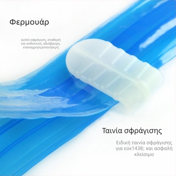 Τσάντα κενού για συμπιεσμένη αποθήκευση μαξιλαριών, διαφανής, τύπος εξαγωγής αέρα, χωρίς αντλία, PA/PE υλικό, συσκευασία 200 τεμάχια