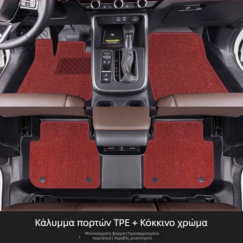 Gabina TPE πατάκια ποδιών αυτοκινήτου για ειδικό μοντέλο, με στερέωση με snaps, πλήρως κλειστό κατώφλι και τρισδιάστατος σχεδιασμός με υψηλό άκρο