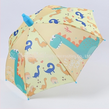 Παιδική ομπρέλα με μακριά λαβή, αυτόματο άνοιγμα, 8 ακτίνες, βινύλιο ύφασμα 190T, UPF > 50