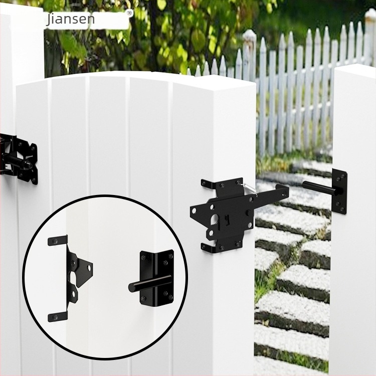 Jansen JL2066 μεντεσές πόρτας περίφραξης κήπου, ανοξείδωτος χάλυβας, ηλεκτροπλαστική επίστρωση και ψεκασμός πλαστικού