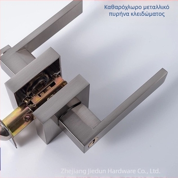 Κλειδαριά πόρτας από κράμα ψευδάργύρου, τύπος ball-lock, μοντέλο Ball lock tongue, κατάλληλη για ξύλινες πόρτες, απλός και ανθεκτικός σχεδιασμός