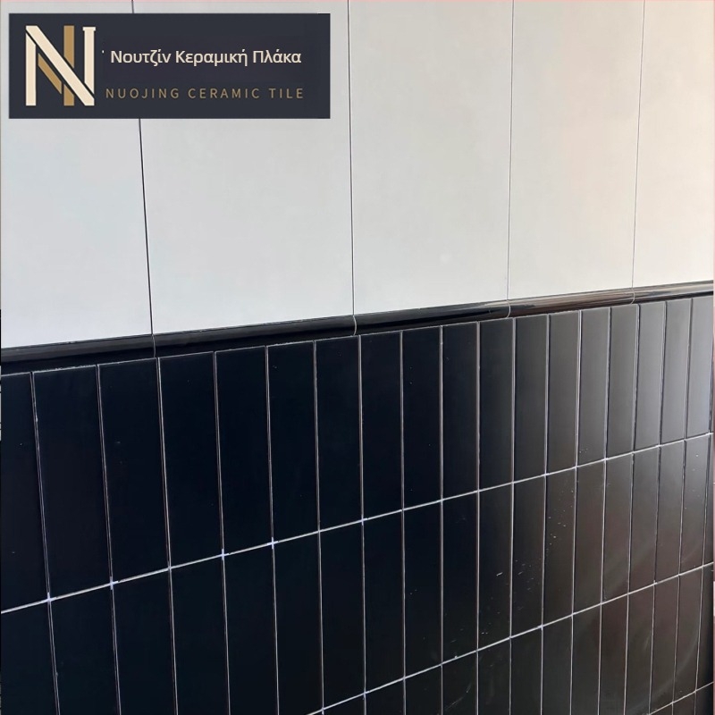 Γλασαρισμένο πλακάκι Grid Tile σειρά, σκανδιναβικό στυλ, ματ επιφάνεια, αντιολισθητικό πλακάκι εσωτερικών τοίχων