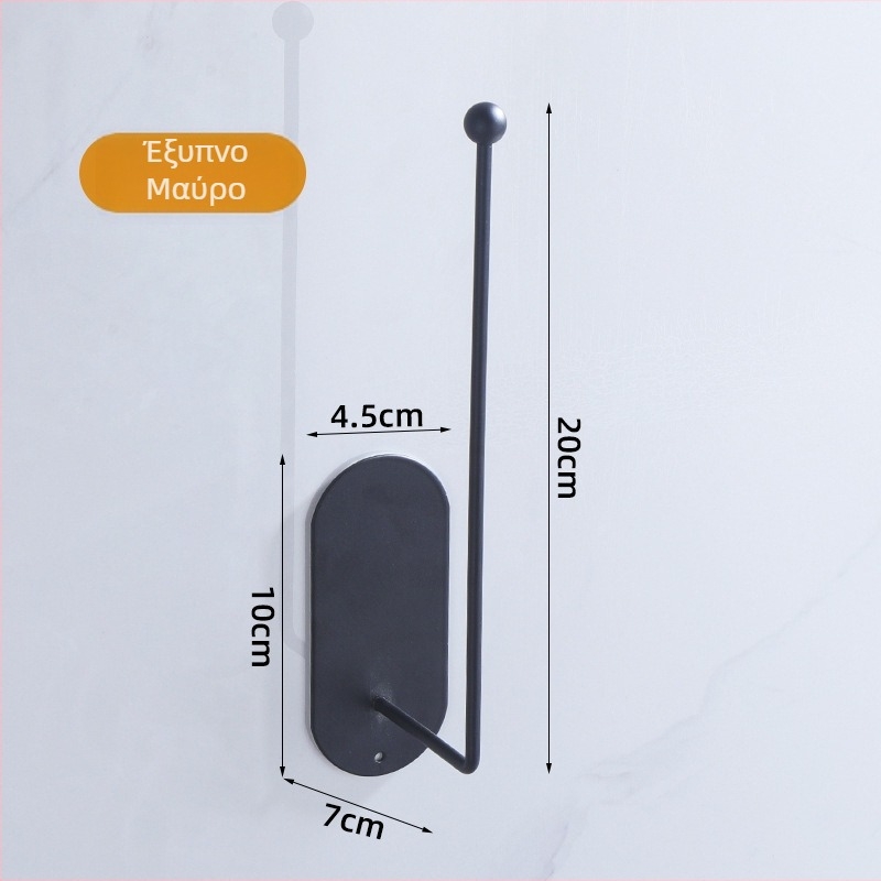 Ράγα πετσετών από ανοξείδωτο χάλυβα για μπάνιο, εγκατάσταση χωρίς τρύπες, μονής στρώσης, χωρητικότητα 1–2 kg, φινίρισμα βουρτσισμένο/βαμμένο/χρυσό