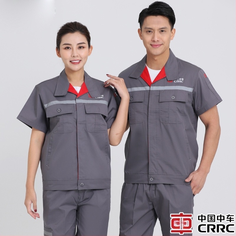 Shengdelong Ανδρικό σετ εργασίας για μηχανικό με ανακλαστικά στοιχεία, βαμβακόμείγμα, άνοιξη–φθινόπωρο, εργοστάσιο