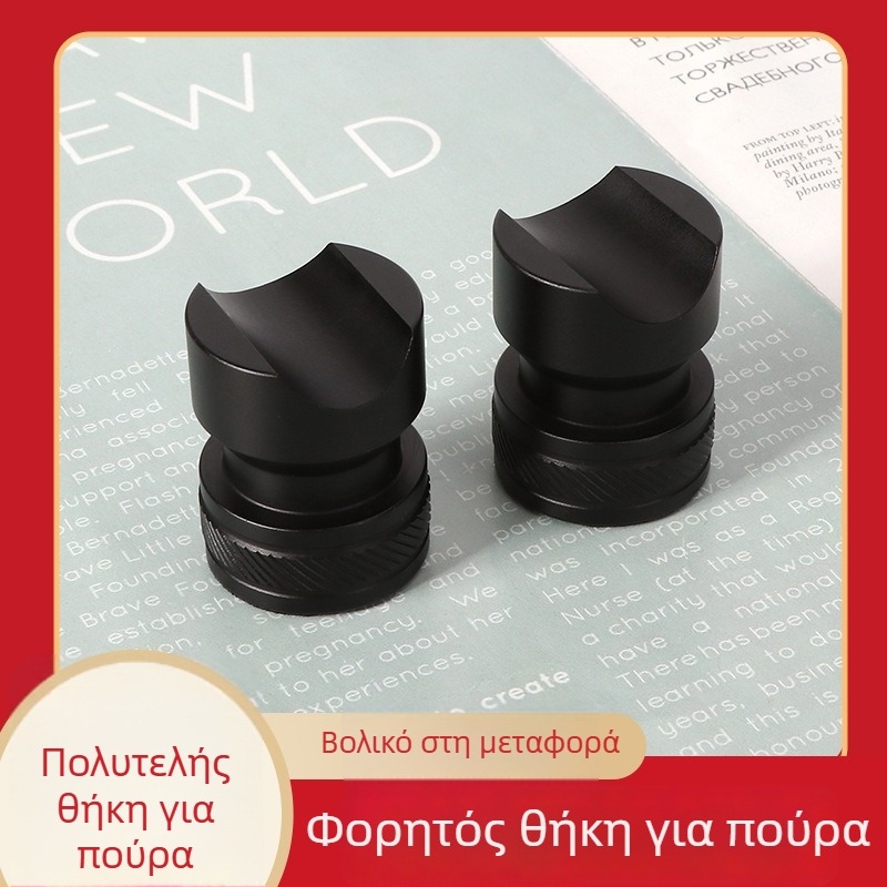 Φορητή θήκη πούρων από κράμα με διακοσμητικό αποθηκευτικό στήριγμα – απλό στυλ