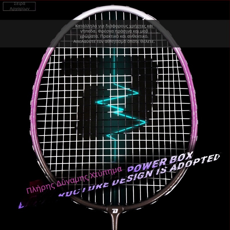 DHS 1012, Δύο Ρακέτες Μπάντμιντον, 2-Pack, Αλουμινένιο Πλαίσιο, Νάιλον Κορδές, Για Ερασιτέχνες Νέους