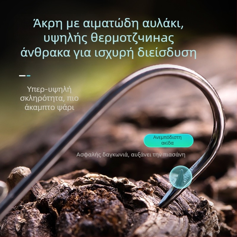 Chuangxin μολύβδινο αγκίστρι για δολώματα τύπου λούρ, με αγκάθια, για αλιεία στην ακτή του ωκεανού