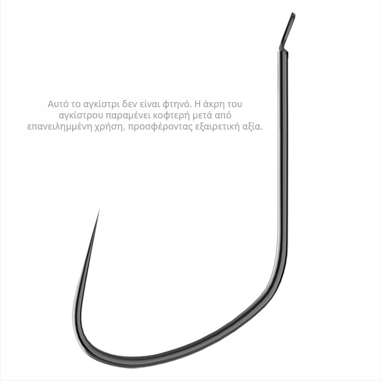 Αγκίστρια καρπ χωρίς μπούλες, χονδρική, κράμα άνθρακα-χάλυβα, αριθμοί 3–11, για ψάρεμα σε ποταμούς, λίμνες, φράγματα και ρυάκια