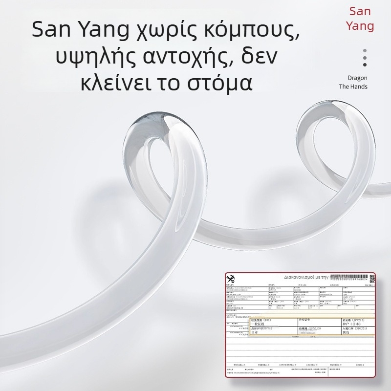 Dragon Hand χωρίς κόμπους, σετ 6 τεμάχίων κοντή γραμμή αλιείας με διπλά αγκίστρια, 25 εκ, χρυσό μανσέτα