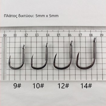 Άγκιστρο από κράμα τιτανίου με ακίδα – Ανθεκτικό για Grass Carp και Sturgeon; Πακέτο 2000 τεμάχια; Κατάλληλο για φράγματα, δεξαμενές, ποταμούς και λίμνες