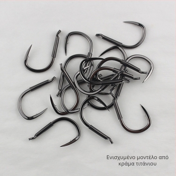 Άγκιστρο από κράμα τιτανίου με ακίδα – Ανθεκτικό για Grass Carp και Sturgeon; Πακέτο 2000 τεμάχια; Κατάλληλο για φράγματα, δεξαμενές, ποταμούς και λίμνες