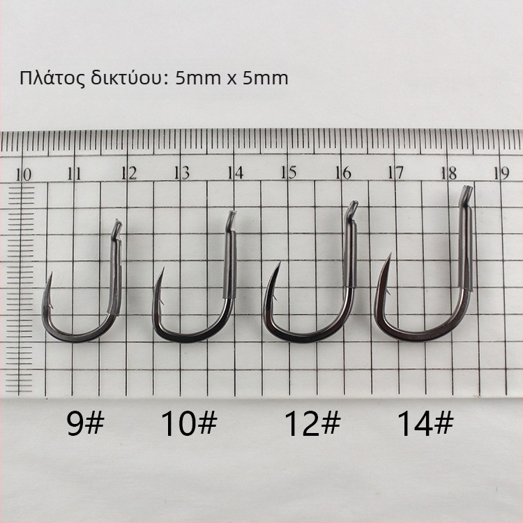 Άγκιστρο από κράμα τιτανίου με ακίδα – Ανθεκτικό για Grass Carp και Sturgeon; Πακέτο 2000 τεμάχια; Κατάλληλο για φράγματα, δεξαμενές, ποταμούς και λίμνες