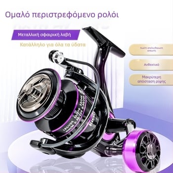 Περιστροφικό καρούλι ψαρέματος JIANING, προέλευση Zhejiang, συσκευασία 40 τεμάχια