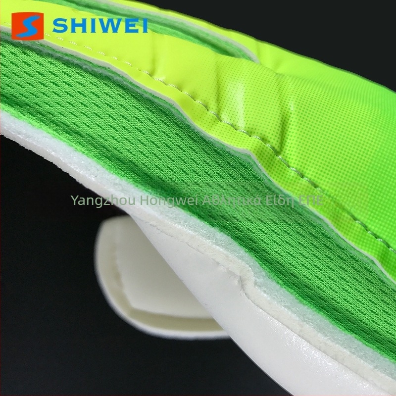 Γάντια τερματοφύλακα για ποδόσφαιρο – PU πίσω χεριού, λατέξ παλάμες; Shiwei; δυνατότητα προσαρμογής; Unisex; 100 ζεύγη