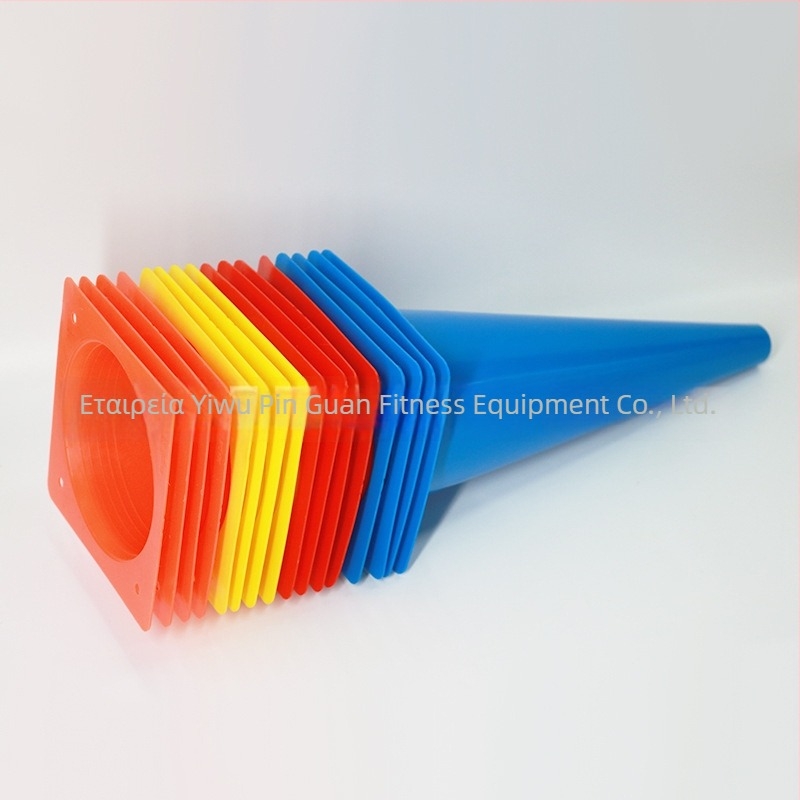 LDPE marker βαρέλι για εκπαίδευση ποδοσφαίρου με προσαρμοσμένη επεξεργασία, άδειες ιδιωτικής ετικέτας, βοηθήματα εκπαίδευσης