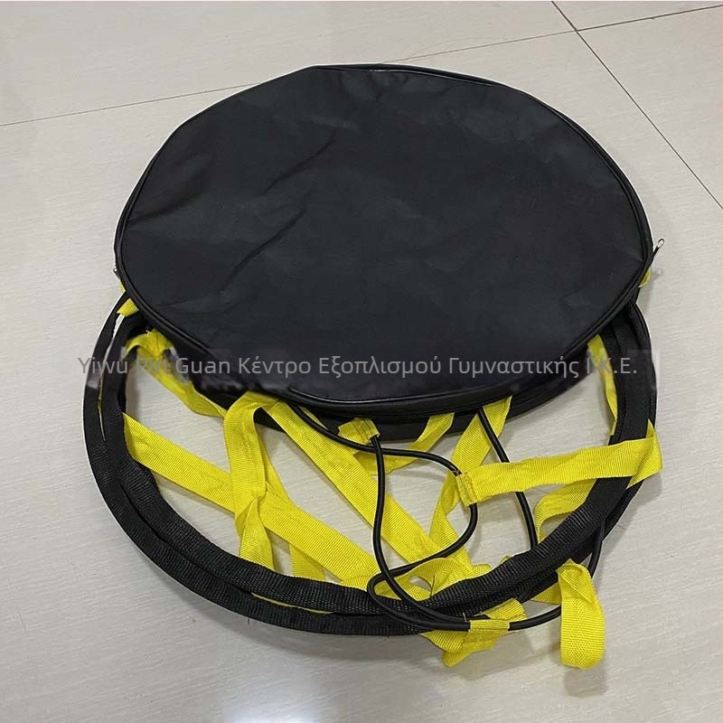 Σκαλάκι ευελιξίας – κυκλικό σχήμα, νάιλον ιμάντες + PP, Crown, για προπονήσεις ποδοσφαίρου