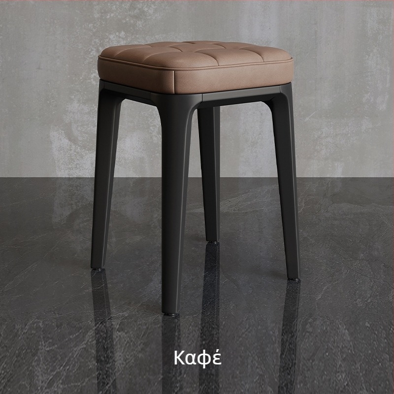 Doyimi Home 2600RBCD πλαστικό σκαμπό – Stackable, παχυσμένο, με μαλακή επένδυση, μοντέρνος απλός σχεδιασμός τραπεζαρίας