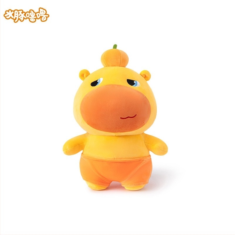 Capybara Lu Lu λούτρινο κουκλάκι – γέμισμα PP βαμβάκι, βελούδινο ύφασμα, κατάλληλο για ηλικίες 14+