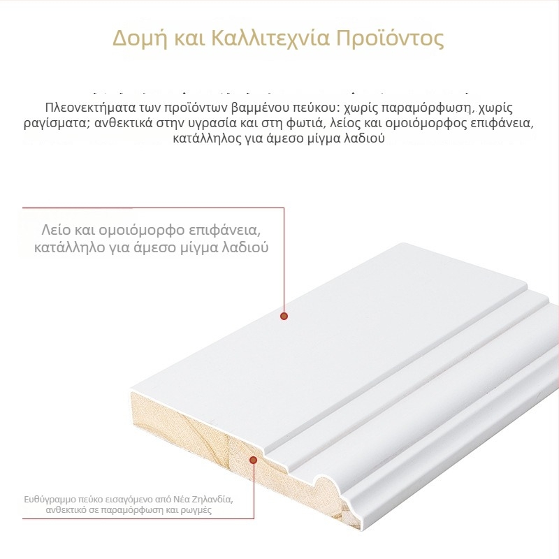 Ξύλινος πλίνθος δαπέδου Weihuang | Μοντέρνο στυλ / Φως Λούξ | Πολυεπίπεδο μοντέλο με επίστρωση από ξύλο