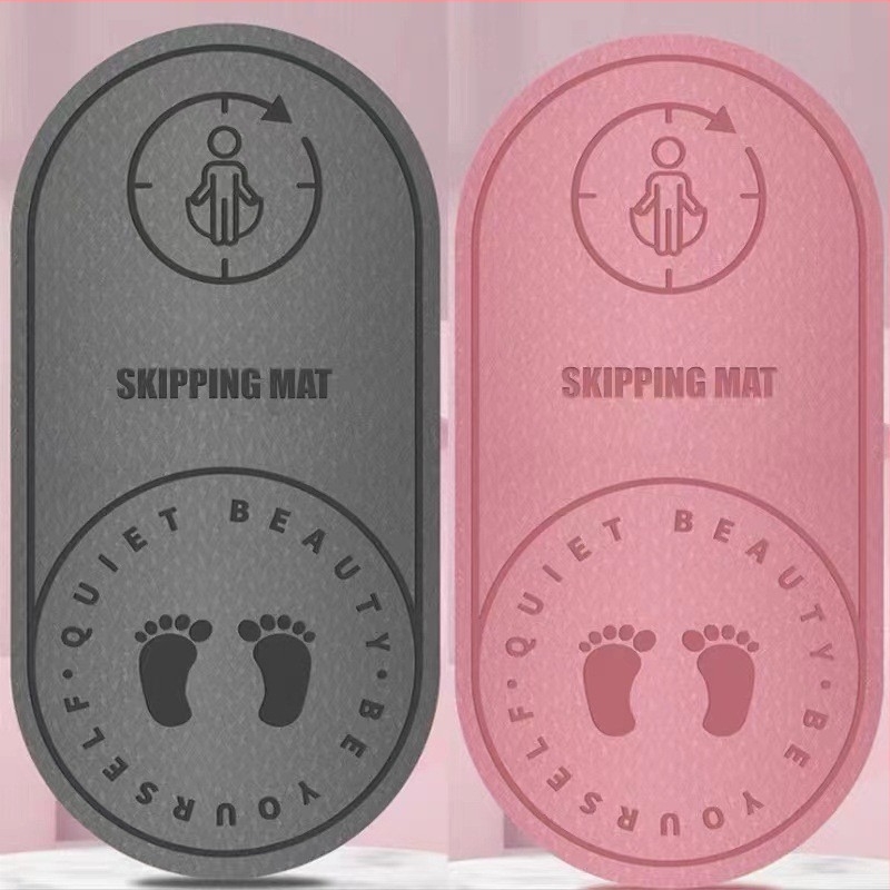 Μάτ για άλματα με σκοινί, TPE, πάχος 6 mm, ~600 g, γεωμετρικό μοτίβο, προέλευση Yiwu, Zhejiang