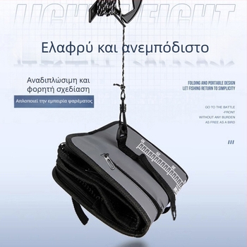 Καλάθι προστασίας για θαλάσσιο και βραχώδες ψάρεμα — πλωτό, γρήγορο στέγνωμα, φορητός νάιλον εξοπλισμός (Μάρκα: Fishing Manager)