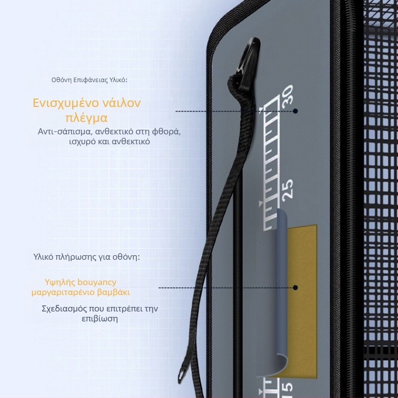 Καλάθι προστασίας για θαλάσσιο και βραχώδες ψάρεμα — πλωτό, γρήγορο στέγνωμα, φορητός νάιλον εξοπλισμός (Μάρκα: Fishing Manager)