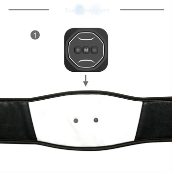 EMS γυμναστής κοιλιακών με USB τροφοδοσία, αναδιπλούμενο σχέδιο (Μοντέλο LFK-0096, Βάρος 0.5, Διαστάσεις 228.5×208.5×45mm, Τρόπος τροφοδοσίας USB, Λειτουργία χρονόμετρου)