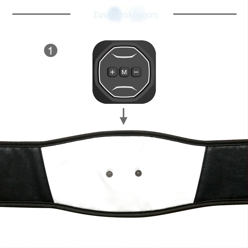 EMS γυμναστής κοιλιακών με USB τροφοδοσία, αναδιπλούμενο σχέδιο (Μοντέλο LFK-0096, Βάρος 0.5, Διαστάσεις 228.5×208.5×45mm, Τρόπος τροφοδοσίας USB, Λειτουργία χρονόμετρου)