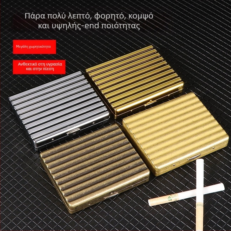 Πλαστική θήκη τσιγάρων 10 τσιγαρών, φορητή με σχεδίαση υποδοχής καρτών, ανθηκτική στην παραμόρφωση, με δυνατότητα προσαρμογής λογότυπου