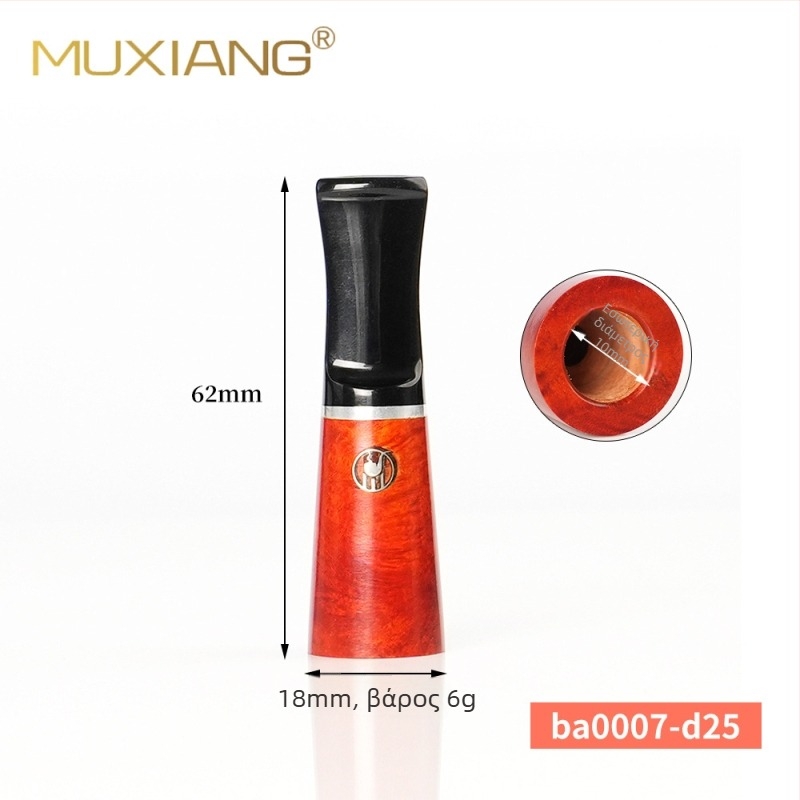 MUXIANG Wooden Aroma ξύλινο στόμιο για πούρα, χειροποίητο, εξατομικεύσιμο, μινιμαλιστικό στυλ