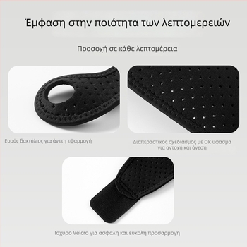 Προστασία καρπού για αθλήματα – αναπνεύσιμο νεοπρέν, σχεδίαση περιτυλίγματος, αγκράφα για τον αντίχειρα, ενήλικας, κατάλληλο για μπόντμίντον