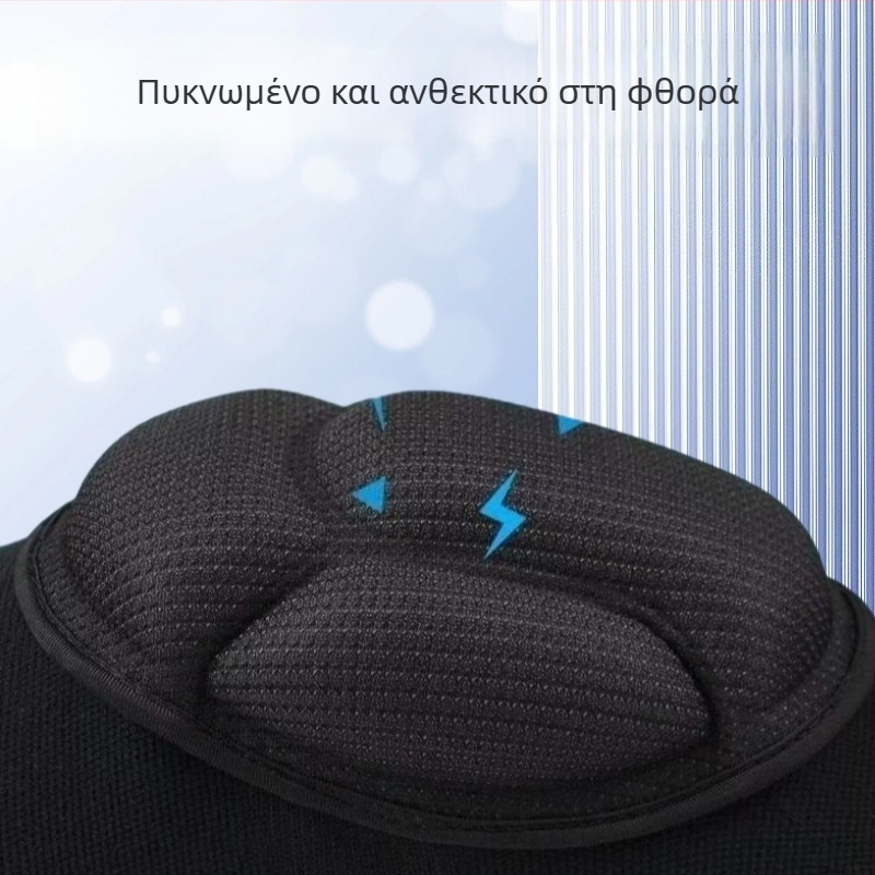 Προστατευτικά γόνατων με αφρώδες μαξιλάρι και πολυεστερικό ύφασμα, σχέδιο καβουκιού χελώντας, κατάλληλα για ποικίλα αθλήματα