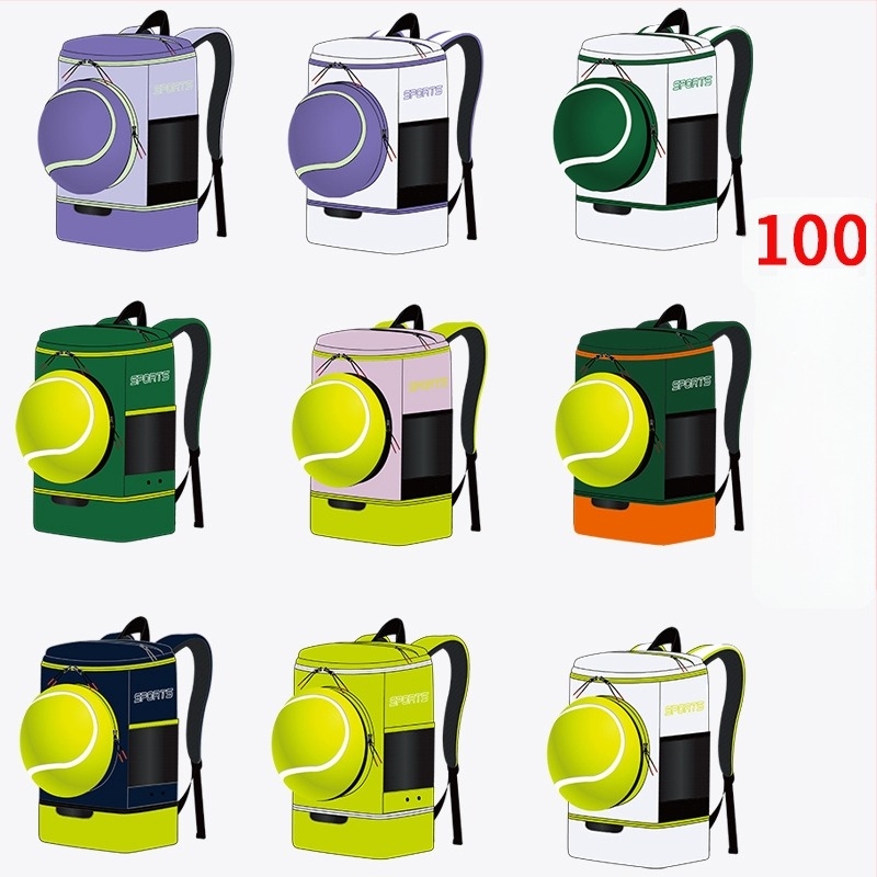 Αθλητικό σακίδιο πλάτης με μεγάλο χώρο, διαχωριστή θήκη για παπούτσια και αποθήκευση μπάλας, αναπνεύσιμη PU ύλη