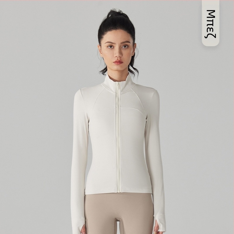 Γυναικείο μπουφάν με επένδυση fleece, εξωτερικό ύφασμα νάιλον-βελούρ, ψηλός γιακά, φερμουάρ μπροστά.