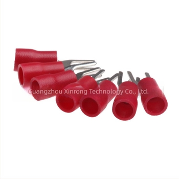 SV σειρά απομονωμένο τερματικό ψυχρής πρέσας, χαλκός, U-σχήματος μύτη, Y-σχήματος γρήγορη σύνδεση, τερματικό σε σχήμα πιρούνι