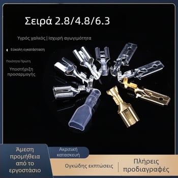 Τερματικός συνδετήρας plug-in με ψυχρή πρέσα, ζεύγος αρσενικού-θηλυκού, σειρά Terminal, New Leap