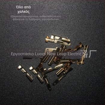 Τερματικός συνδετήρας plug-in με ψυχρή πρέσα, ζεύγος αρσενικού-θηλυκού, σειρά Terminal, New Leap