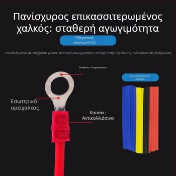 Fanlian Σετ τερματικών μπλοκ σε κουτί — 350 τεμ. μπλοκ και 328 σωληνάρια θερμικής συρρίκνωσης, συνολικά 678 τεμ.