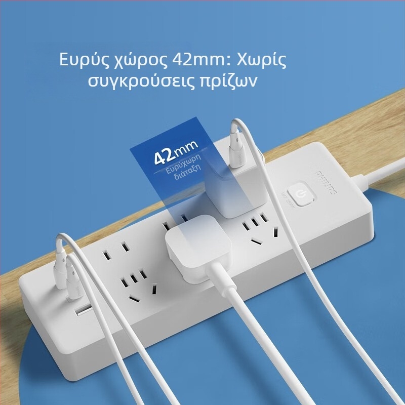 Philips Πολύμπριζο τροφοδοσίας – Εθνικό Πρότυπο