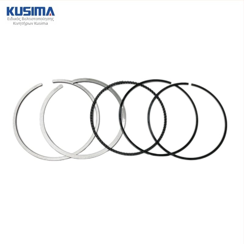 Δακτύλιοι εμβόλου για Mercedes-Benz M272 2.5L βενζινοκινητήρα — Κράμα χάλυβα, 3 δαχτυλίδια, Συνδυασμένος τύπος, Διατομή βαρελιού (Mercedes-Benz M272 2.5L βενζινοκινητήρας)