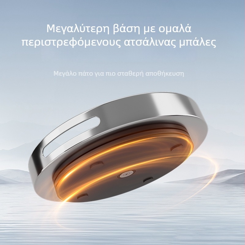 Κουζίνας περιστρεφόμενος ράφι για καρυκεύματα από ανοξείδωτο 304 – χωρίς εγκατάσταση, πολυλειτουργικός οργανωτής καρυκευμάτων