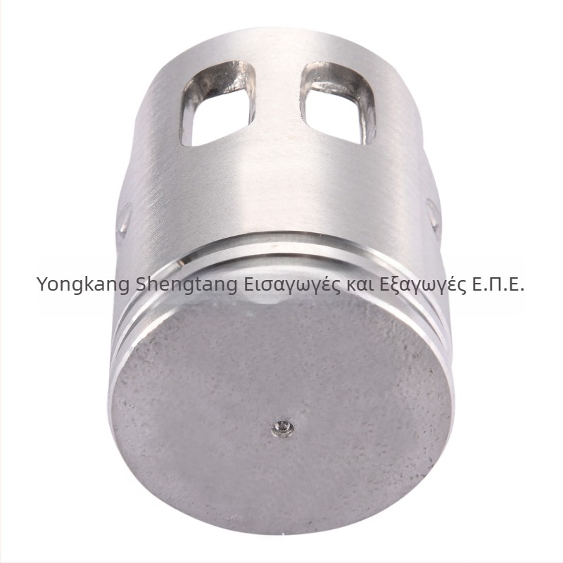 GOOFIT Σετ πιστονίου 40 mm για 2-χρονο κινητήρα 50cc Jog Minarelli PW50 μοπετό (διάμετρος πιστονιού 40 mm, 2 θέσεις για δακτυλίους, ενσωματωμένος δακτύλιος, οπή για πιστό pin 10×33, ύψος συμπίεσης 40)