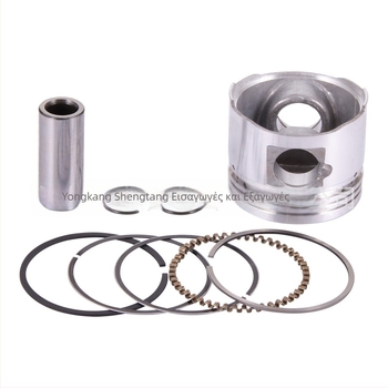 Goofit Σετ Δαχτυλιδιών Εμβόλου για Gy6 50cc 139QMB Taotao Baja Jonway Lance – 3 θέσεις δαχτυλιδιών, ενσωματωμένος δακτύλιος, δαχτυλίδι με επιφάνεια βαρελιού, αλουμίνιο, κωδ. K082-010