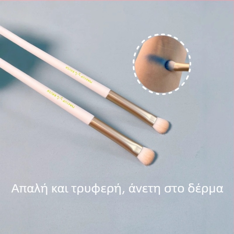 Keqi Σετ βουρτσών κονσίλερ — φορητό, συνθετικές τρίχες, ξύλινη λαβή, τσάντα μεταφοράς