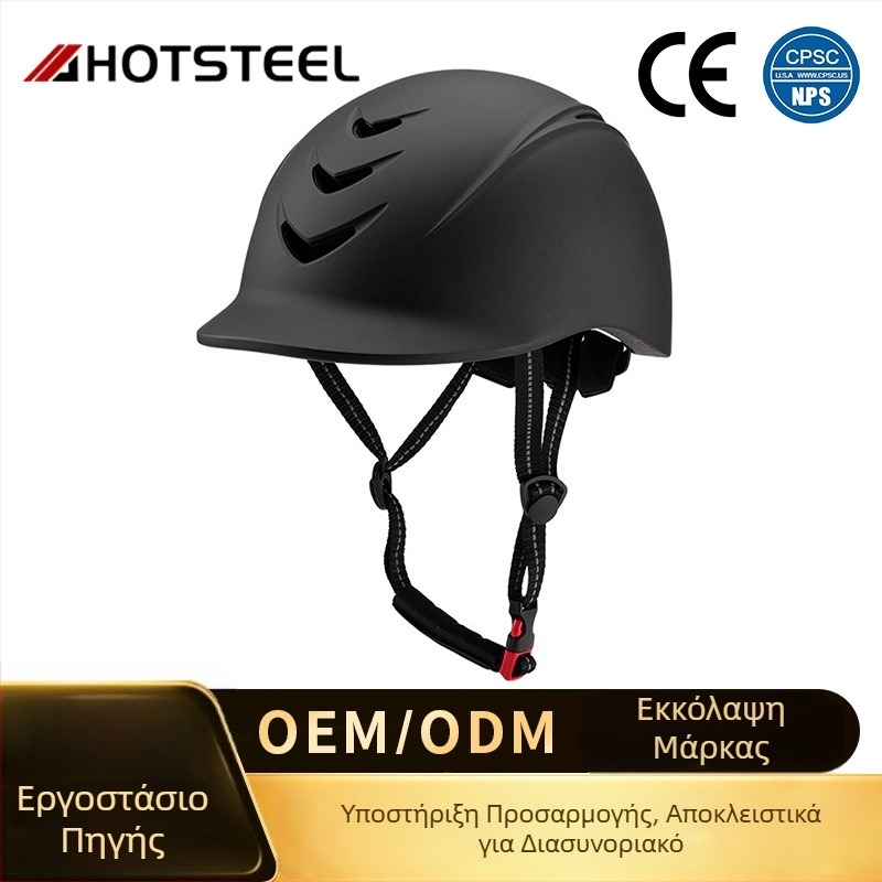 Yongbao ιππικός κράνος - Unisex για ενήλικες, ABS/EPS κέλυφος, Διαθέσιμη παραμετροποίηση