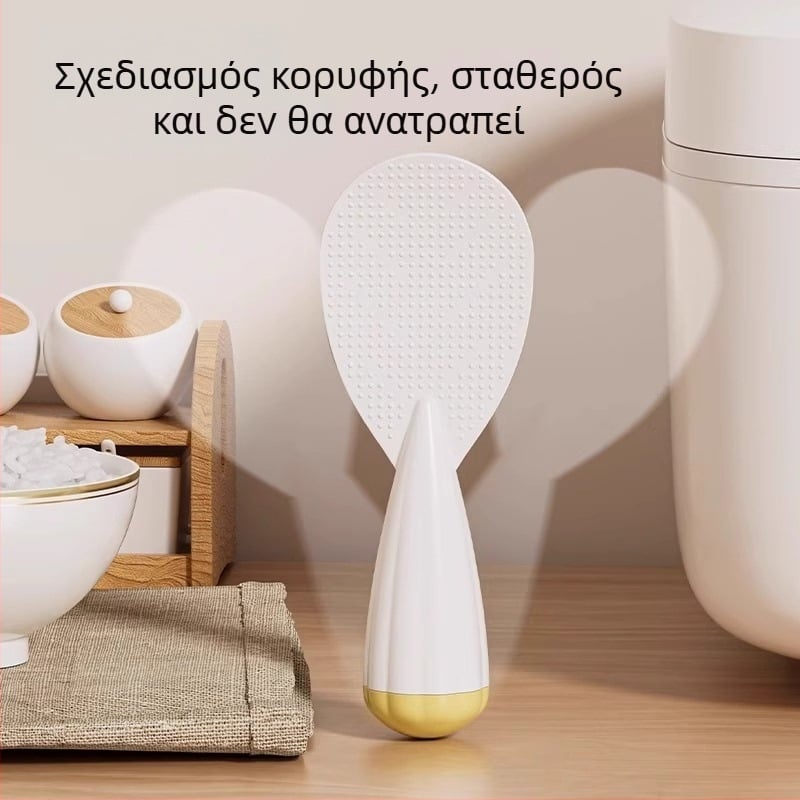 Κουτάλι ρυζιού – Mingtong, PP υλικό, μοντέρνο στυλ, γυαλιστερή επίστρωση, κουτάλι για ενήλικες