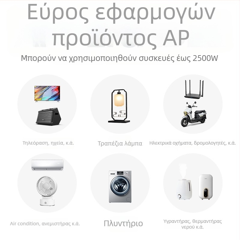 Pucai Ασύρματο Διακόπτης Πρίζας, 220V, 10A, 2500W, Με Προστασία