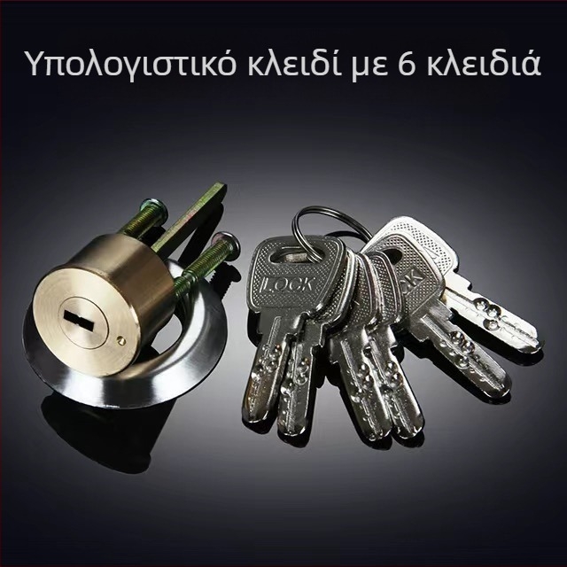 Κλειδαριά πόρτας από χαλκό, τύπος σφαίρας, μοντέλο 9219, αμερικανικού στυλ