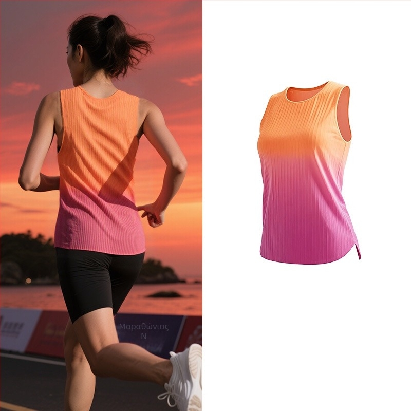 Unisex running vest – γρήγορο στέγνωμα, διαπνέουσα, 90% πολυεστέρας, για καλοκαίρι-άνοιξη-φθινόπωρο